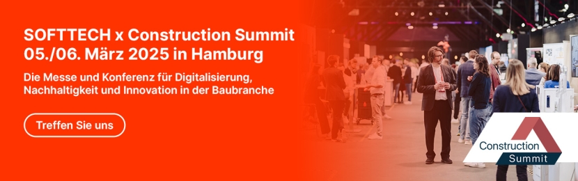 SOFTTECH auf der Construction Summit 2025 in Hamburg